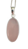 Phlox Rose Quartz Pendant and Chain