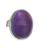 Venusta Amethyst Silver Ring