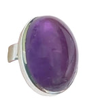 Venusta Amethyst Silver Ring