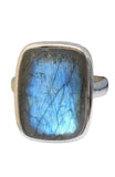 Alohilohi Labradorite Silver Ring