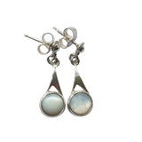 Sphaera Mother of Pearl Silver Earrings