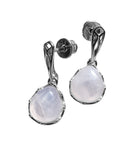 Chantilly Amethyst Silver Earrings