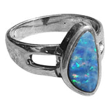 Wide Band Opal Rings