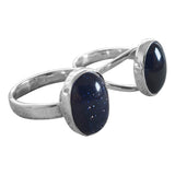 Silver Mirage Gemstone Ring