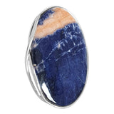 Sodalite Banded Ring