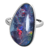Irridescent Opal Ring