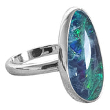 Irridescent Opal Ring