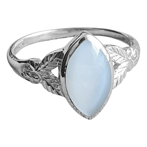 Marquise Mother of Pearl Ring