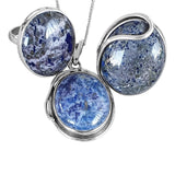 Lapis Lazuli Loop Ring
