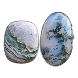 Moss Agate Evergreen Ring