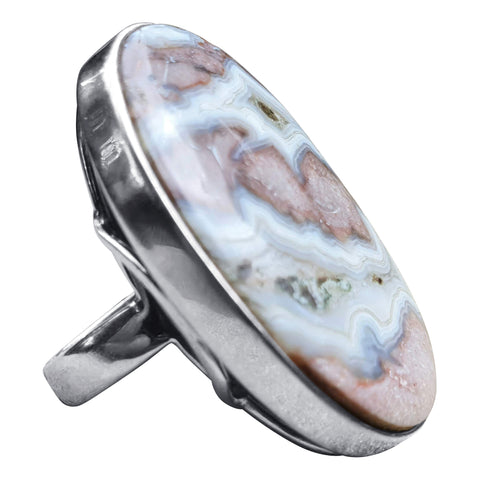 Crazy Lace Agate Athena  Ring