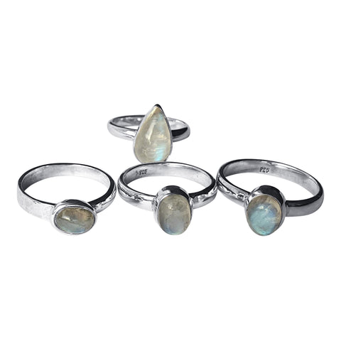Moonstone Ring Selection