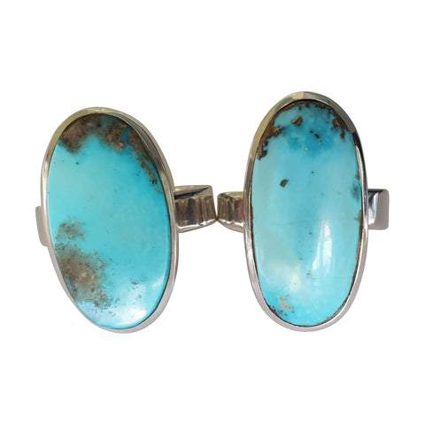 Texohtic Turquoise Silver Rings