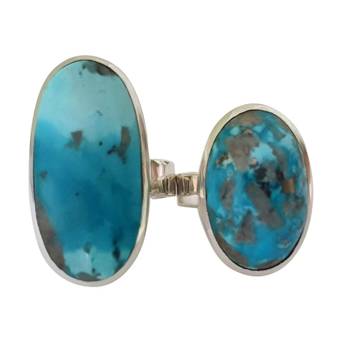 Tranquility Turquoise Silver Rings