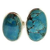 Zuni Turquoise Silver Rings