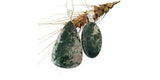 Musgo Moss Agate Silver Pendant and Chain