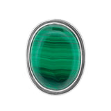 Malachite Banded  Ring