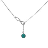 Turquoise Silver Lariat Necklace Turquoise Silver Ring
