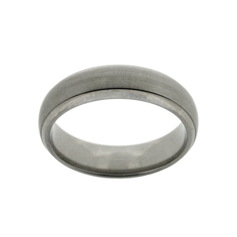 Titanium Brushed Ring